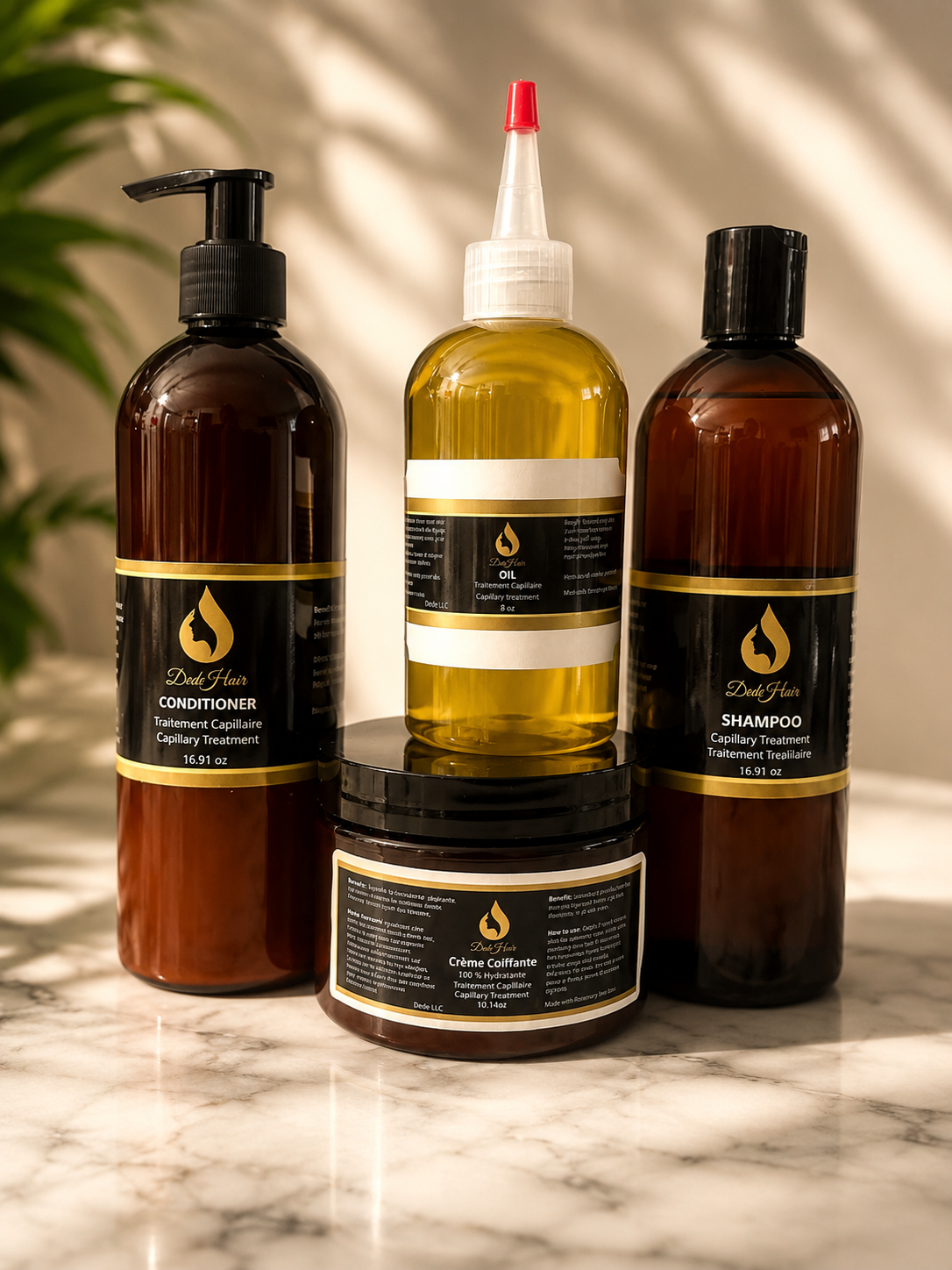 Hair Treatment Set 8 OZ OIL