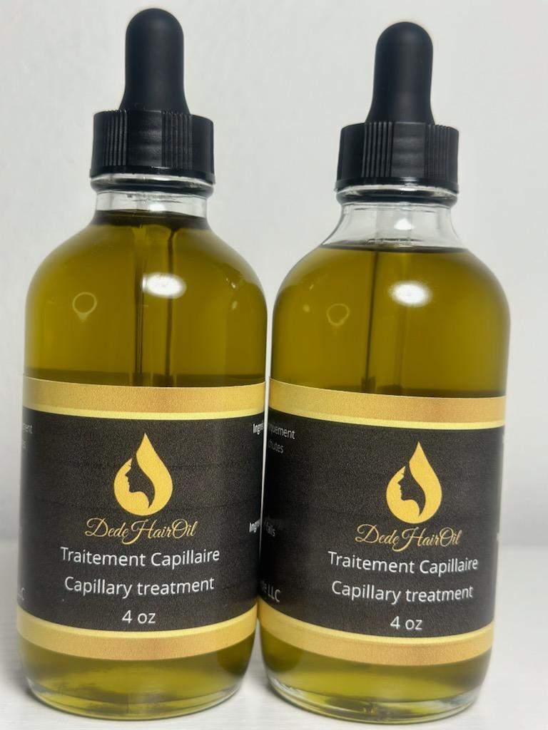 2x (100% All-Natural Hair Oil-4OZ)